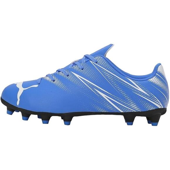 Puma Childrens/Kids Attacanto Turf Training Soccer Cleats / Blue/White - Picture 2 of 3
